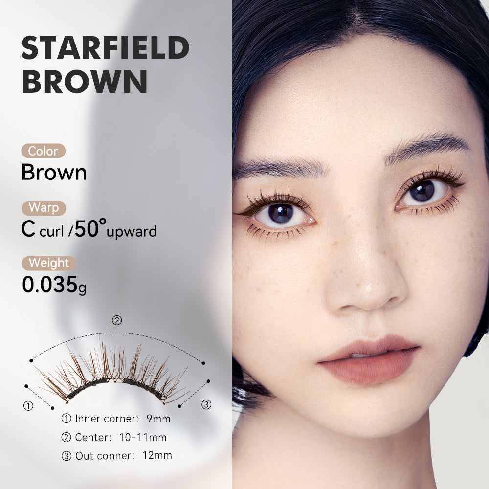 【WOSADO】Starfield Brown NO.8