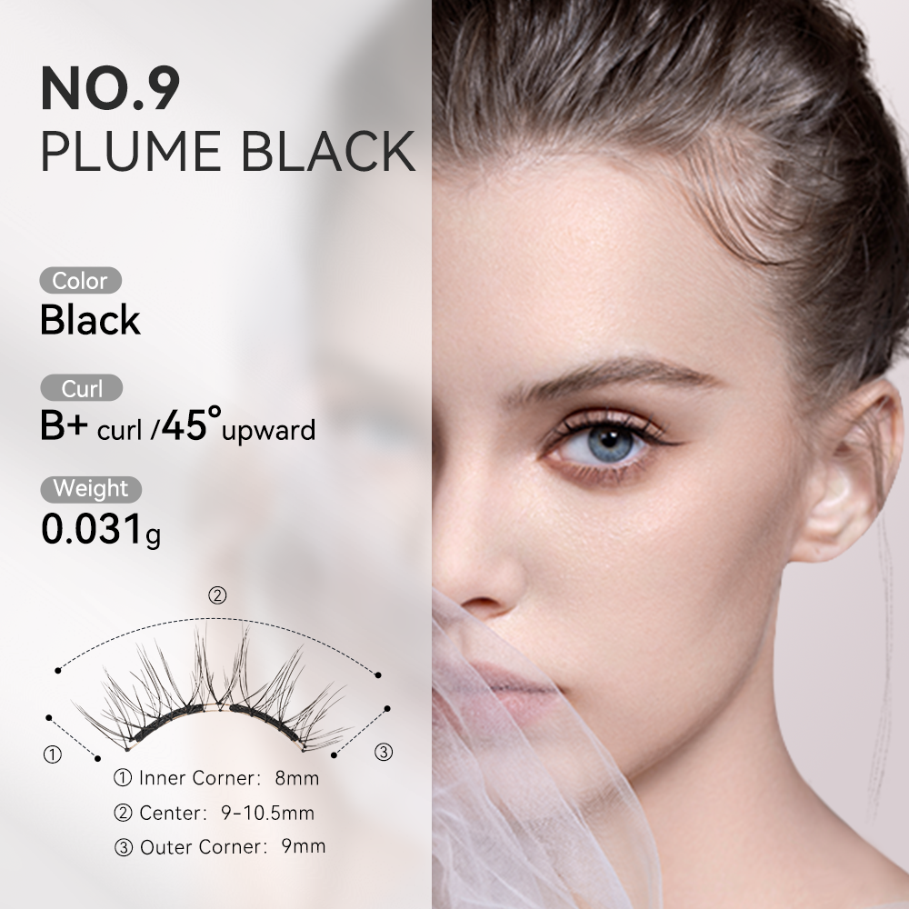 【WOSADO】Plume Black NO.9